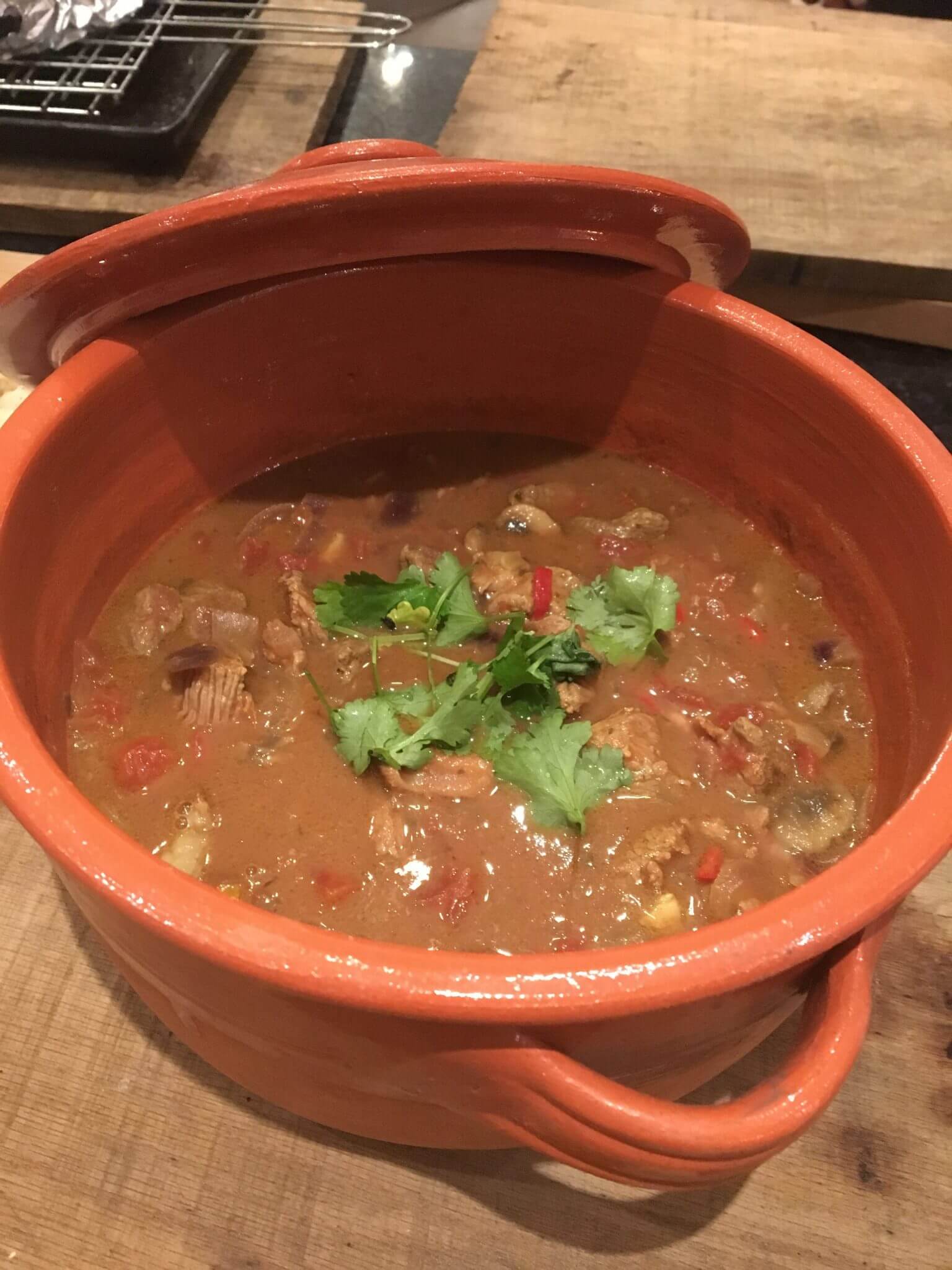 Wood Fired Braised Lamb Curry Amigo Ovens