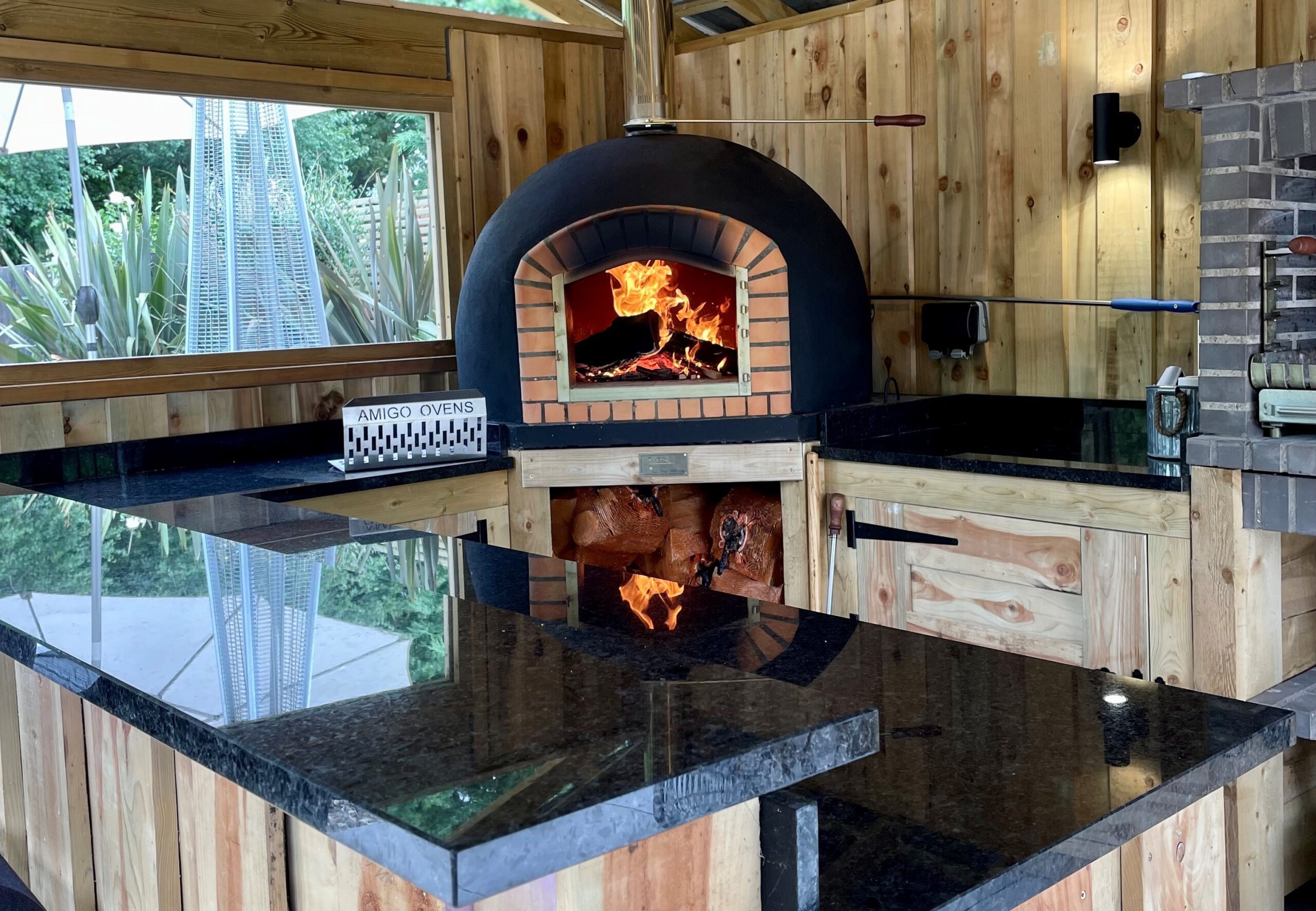 Granite finish on your wood fired Amigo Oven