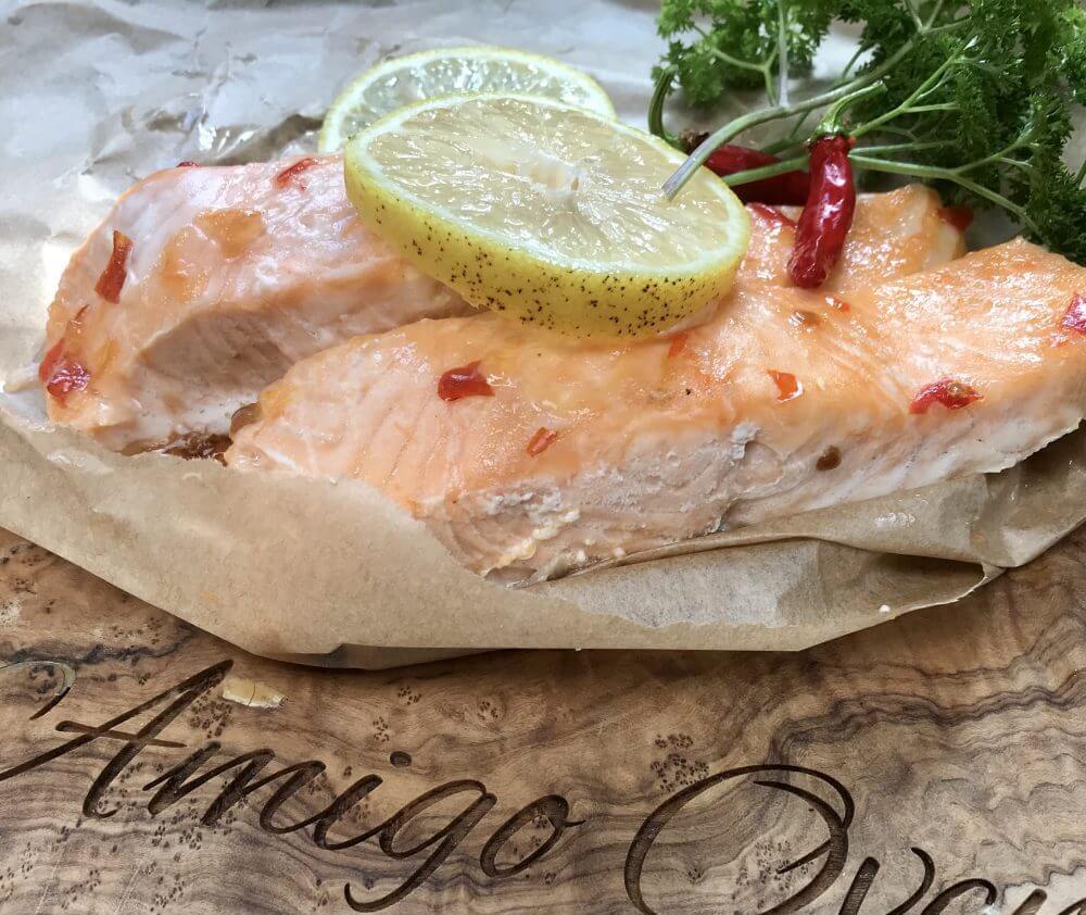 Salmon parcels Amigo Style | Amigo Ovens