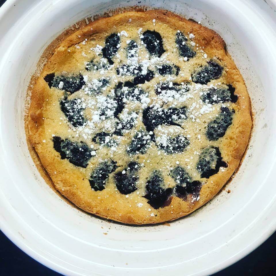 Blackberry Clafoutis | Amigo Ovens